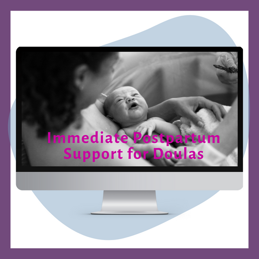 Immediate Postpartum Support for Doulas